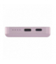 Powerbank EMOS WI 522, 5 000 mAh, 20 W+Wireless, baby pink EMOS B0555S