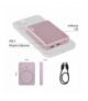 Powerbank EMOS WI 522, 5 000 mAh, 20 W+Wireless, baby pink EMOS B0555S