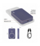 Powerbank EMOS WI 1046, 10 000 mAh, 20 W+Wireless, future dusk EMOS B0551BL