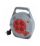 Przedłużacz zwijany 10 m 4 gniazda czerwony PVC 230 V 1 mm2 EMOS P19410N