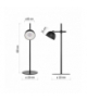 Lampa biurkowa LED SOPHIE, ładowalna, czarna EMOS Z7635B
