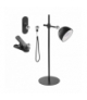 Lampa biurkowa LED SOPHIE, ładowalna, czarna EMOS Z7635B