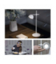 Lampa biurkowa LED SOPHIE, ładowalna, biała EMOS Z7635W