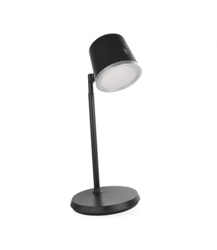 Lampa biurkowa LED ABBIE, ładowalna, czarna EMOS Z7636B