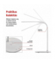 Lampa biurkowa LED OSCAR biała EMOS Z7637W
