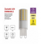 Żarówka LED Classic JC G9 4,2 W (40 W) 470 lm ciepła biel ściemnialna EMOS ZQ9125D