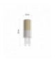 Żarówka LED Classic JC G9 4,2 W (40 W) 470 lm neutralna biel EMOS ZQ9225D