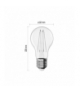 Żarówka LED Filament A60 E27 7,8 W (75 W) 1060 lm 1060 lm neutralna biel EMOS ZF5D53
