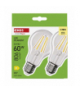 Żarówka LED Filament A60 E27 5,9 W (60 W) 806 lm 806 lm ciepła biel EMOS ZF5D42.2