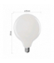 Żarówka LED Filament G125 E27 11 W (100 W) 1521 lm ciepła biel EMOS ZF2D62