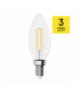 Żarówka LED Filament świeczka  E14 3,4 W (40 W) 470 lm   neutralna biel EMOS ZF3D23
