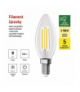 Żarówka LED Filament świeczka A CLASS E14 3,8 W (60 W) 806 lm Ciepła biel EMOS Lighting ZF3A42