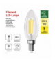 Żarówka LED Filament świeczka A CLASS E14 3,8 W (60 W) 806 lm Ciepła biel EMOS Lighting ZF3A42