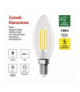 Żarówka LED Filament świeczka A CLASS E14 3,8 W (60 W) 806 lm neutralna biel EMOS Lighting ZF3A43