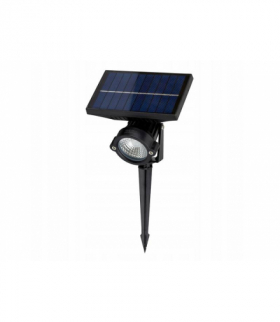 Lampa ogrodowa regulowana 5W 300K z panelem solarnym,1200mAh LAMEX LXTQ202B