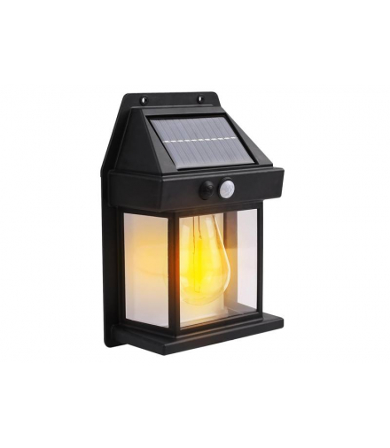 Lampa solarna ścienna 10W ,czujnik ruch,zmierzchu, akumulator 1800mAh LAMEX LXTQ06A1