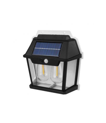 Lampa solarna ścienna 20W ,czujnik ruch,zmierzchu, akumulator 1500mAh LAMEX LXTQ06B2