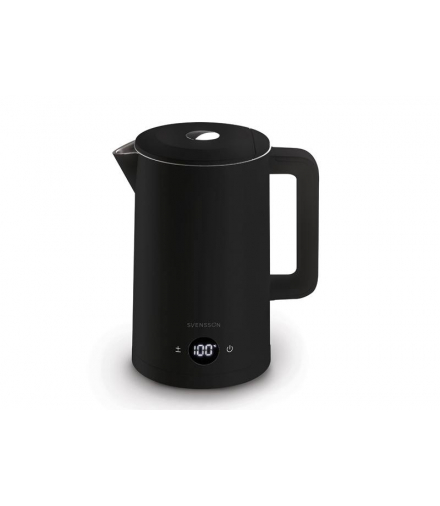 CZAJNIK SMART SVENSSON Z CYFROWYM WYŚWIETLACZEM TUYA WIFI, 2200W, 1,7L Czarny LAMEX SMART06C