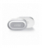 Budzik z nocną lampką LED PURE FNL-07 AKSEL biały podłużny Forever Light LAMEX LX100555