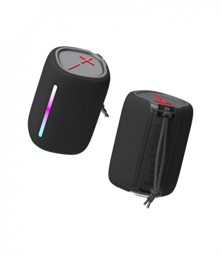 Forever głośnik Bluetooth BS-10 LED czarny TFO GSM164874