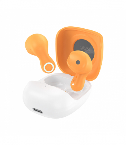 XO słuchawki Bluetooth G28 TWS pomarańczowe TFO GSM188246