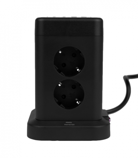 Huslog Przedłużacz pionowy z USB TFO AGDAOHUS100078