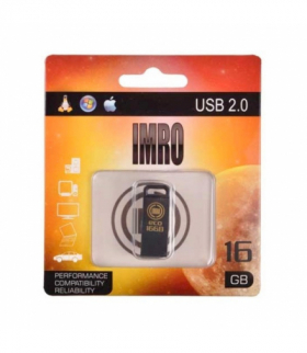 Imro pendrive 16GB USB 2.0 Black czarny TFO KOM000514