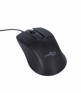 Maxlife Home Office mysz optyczna MXHM-01 1000 DPI 1,2 m czarna TFO OEM0002317