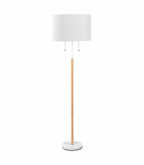 Lampa stojąca Fogo 2xE27 biała Light Prestige LP-0304/2F WH