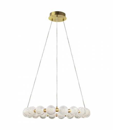 Lampa wisząca Diamond 18 18xLED CCT złota Light Prestige LP-2202/18P GD