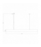 Lampa wisząca Cali L LED CCT Tuya czarna Light Prestige LP-1301/1P L BK Smart