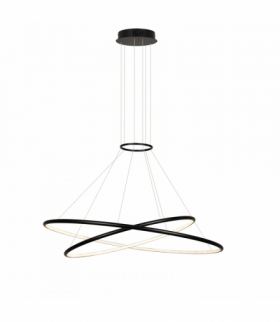 Lampa wisząca Halifax 2xLED czarna Light Prestige LP-940/2P BK CCT