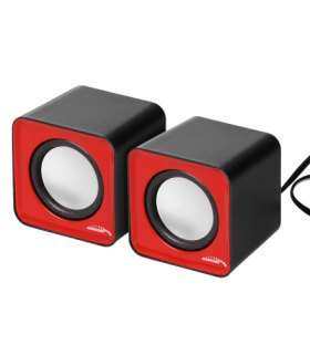 Głośniki komputerowe 6W USB Red&Black Audiocore AC870 R 43397 CEN-43397