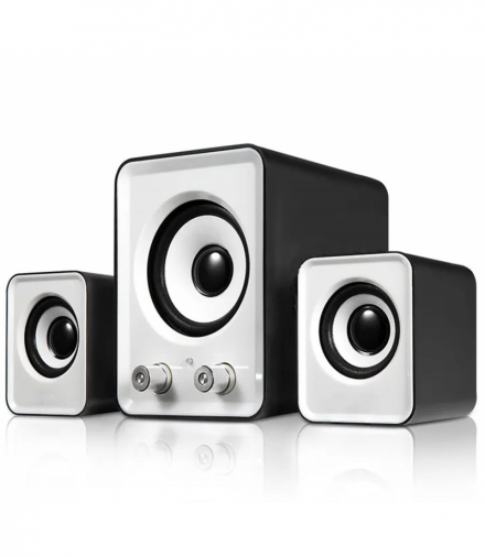 Głośniki 2.1 zasilane z usb białe ATL ZS35B