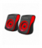 Esperanza głośniki 2.0 usb flamenco czarno-czerwone Esperanza EP140KR ESP-EP140KR
