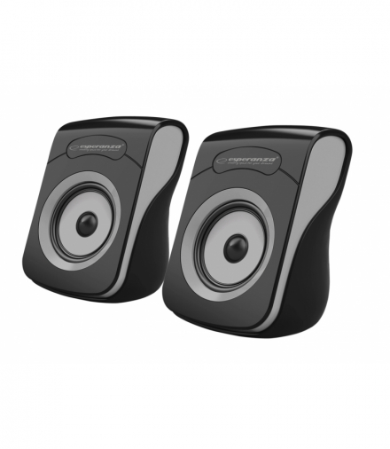 Esperanza głośniki 2.0 usb flamenco czarno-szare Esperanza EP140KE ESP-EP140KE