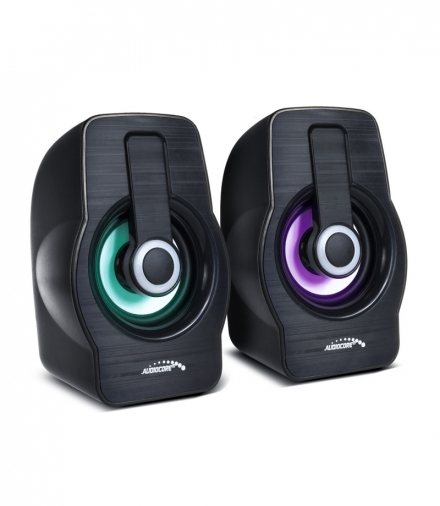 Głośniki komputerowe Audiocore, 6W, USB, Black, AC855 B Audiocore CEN-58627