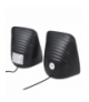 Głośniki komputerowe 6W USB minijack Black Audiocore AC835 LED CEN-51244