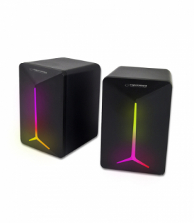Głośniki 2.0 USB LED Rainbow Frevo Esperanza EGS105 ESP-EGS105