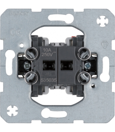 Łącznik 2-klawiszowy przyciskowy, 2 zestyki zwierne, samozaciski one.platform