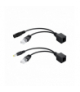 Adapter PoE - zasilanie LAN po skrętce Cabletech Cabletech LEC-URZ2072