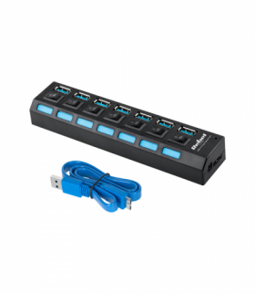 HUB USB 3.0 7 portowy Rebel Rebel LEC-KOM0941