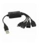 Hub USB 2.0 3 porty USB + 1 port micro USB Esperanza EA158 ESP-EA158