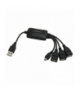 USB 2.0 HUB 3x USB + 1x mini USB Esperanza EA114 ESP-EA114