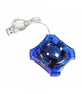 USB 2.0 hub 4x USB star niebieski Esperanza EA150B ESP-EA150B