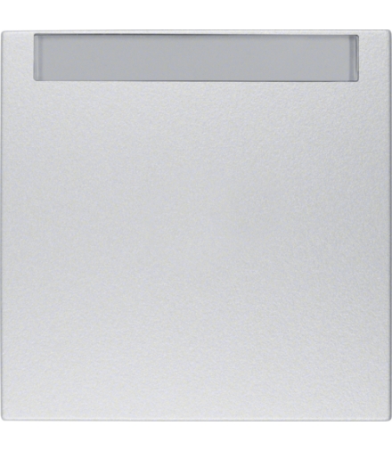 Klawisz z polem opisowym do łączników 1-klawiszowych alu mat