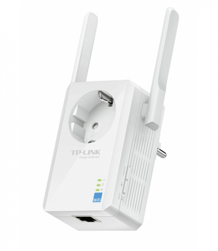 TP-LINK TL-WA860RE Wzmacniacz sygnału WiFi z gniazdkiem elektrycznym, 300Mb/s Tp-Link LEC-KOM0669