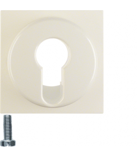 Płytka czołowa do łącznika na klucz, krem