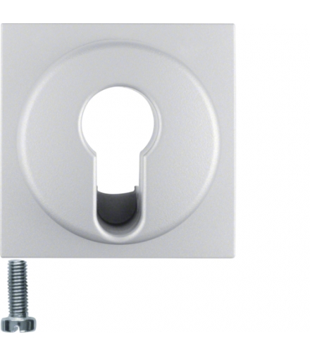 Płytka czołowa do łącznika na klucz, alu mat