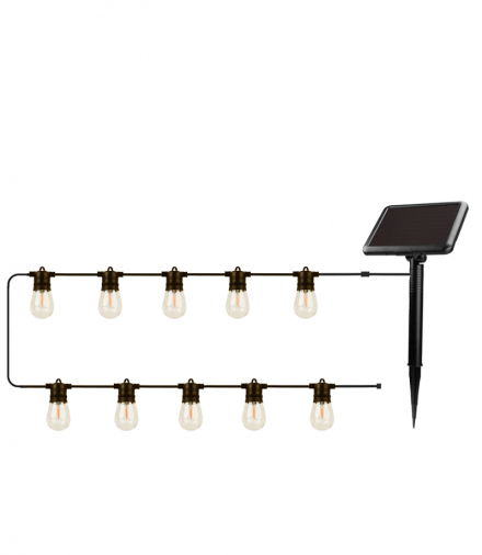 Forever Light Girlanda solarna LED SUNARI FLS-60 7,5m 10 żarówek IP44 TFO RTV100544